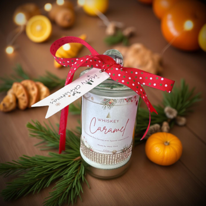 WHISKEY CARAMEL – Κερί Σόγιας 140g